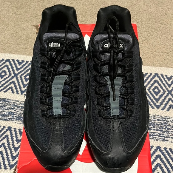 Nike Other - Nike Air Max 95 Triple Black Men’s 11